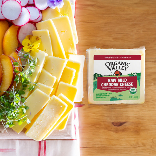 Organic Valley® Raw Mild Organic Cheddar Cheese Block