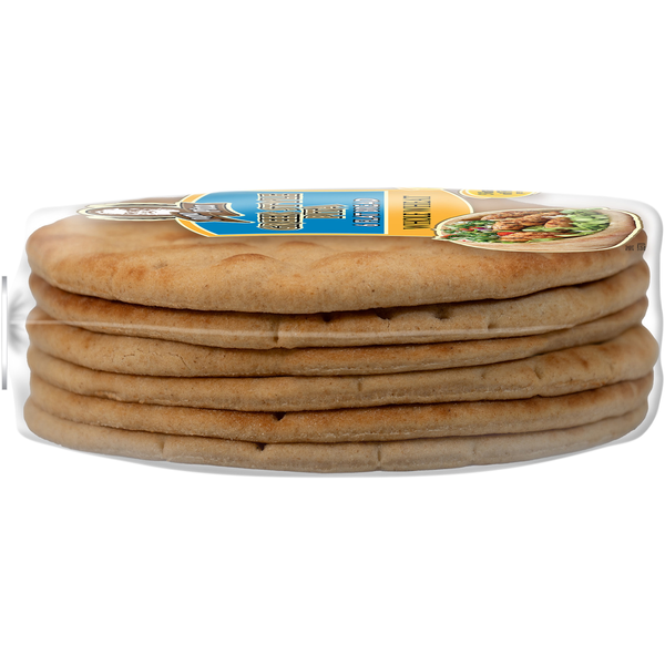 Papa Pita Whole Wheat Greek Style Pita Flat Bread