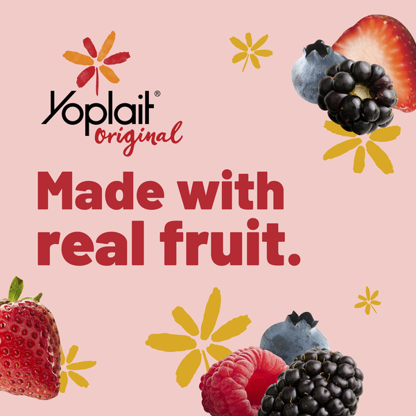 Yoplait Original Low Fat Mixed Berry Yogurt Cup