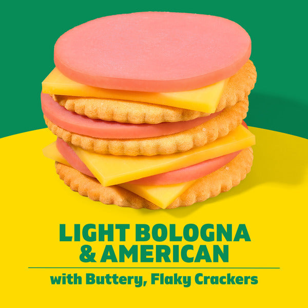 Lunchables Light Bologna & American