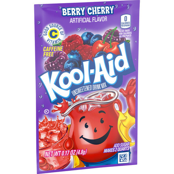 Kool-Aid Unsweetened Berry Cherry Artificially Flavored Powdered Soft Drink Mix