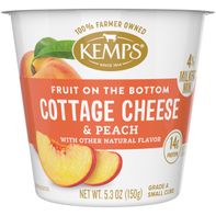 Kemps Peach Cottage Cheese️