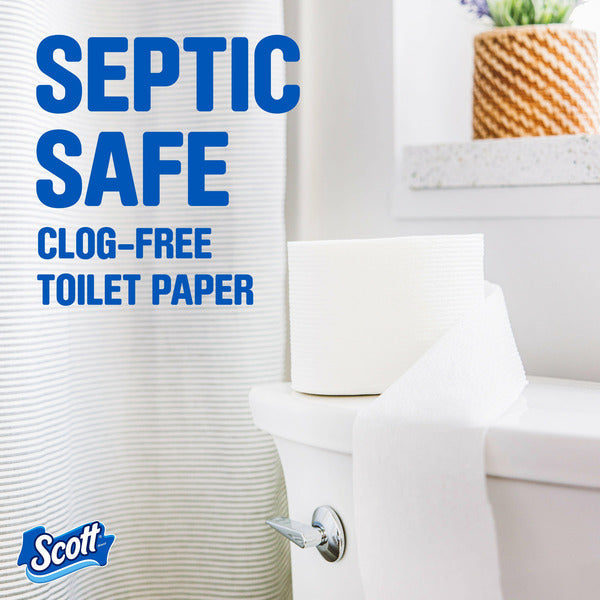 Scott ComfortPlus Toilet Paper, 1-Ply