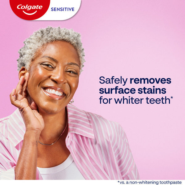 Colgate Sensitive Toothpaste for Teeth Whitening, Fresh Mint Gel