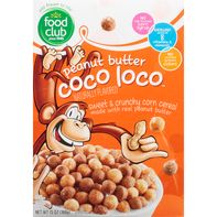 Food Club Cereal, Peanut Butter, Coco Loco️