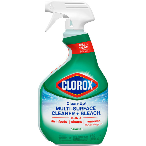 Clorox Clean-Up All Purpose Cleaner with Bleach, Spray Bottle, Original