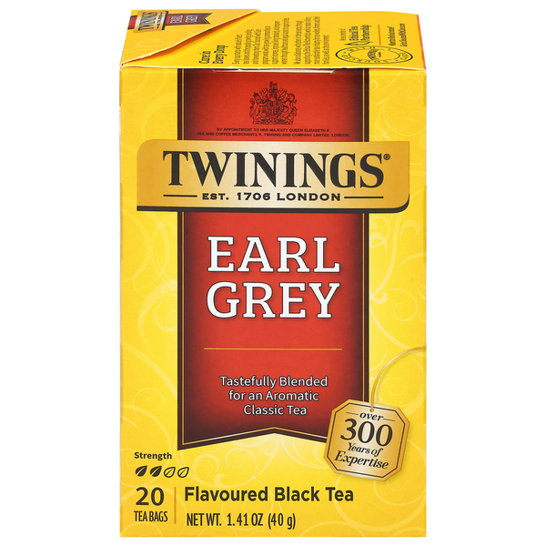 Twinings Tea Bags Earl Grey Black Tea