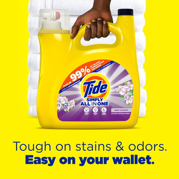 Tide Simply All In One Berry Blossom Laundry Detergent