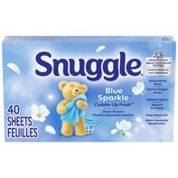 Snuggle Fabric Softener Dryer Sheets, Blue Sparkle...
️