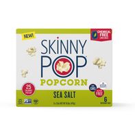 SkinnyPop Microwave Popcorn, Sea Salt️