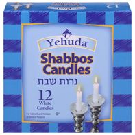 Yehuda Candles, Shabbos, White️