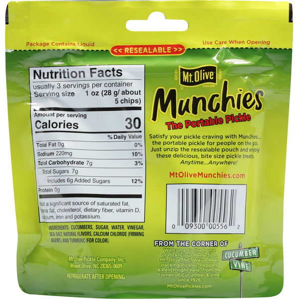 Mt. Olive Pickle, Sweet Heat Chips, Munchies