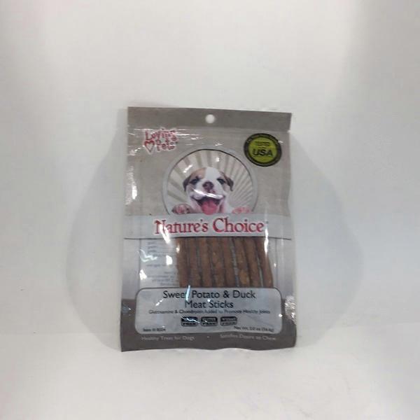Loving Pets Sweet Potato & Duck Soft Chew Meat Sticks