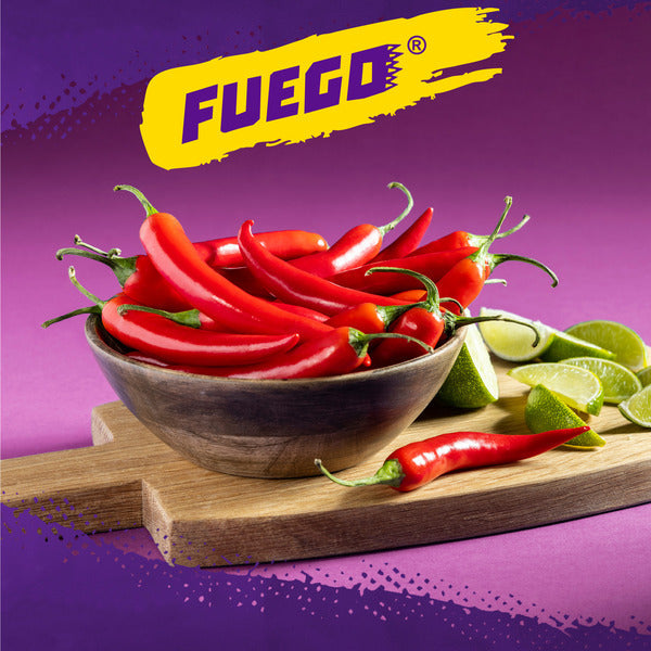 Takis Fuego Crisps 5.5 oz Sharing Size Can, Hot Chili Pepper & Lime Flavored Extreme Spicy Potato Crisps