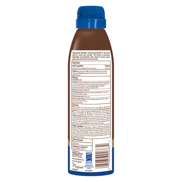 Banana Boat Dry Oil Clear Spray Sunscreen Broad Spectrum