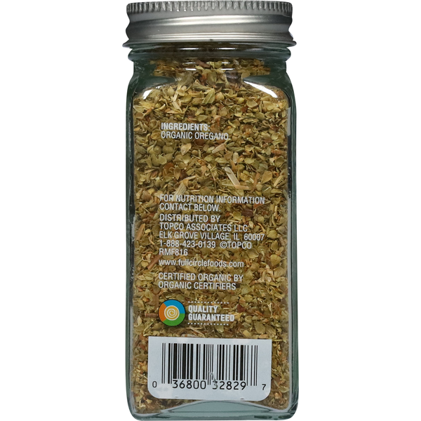 Full Circle Oregano Leaves