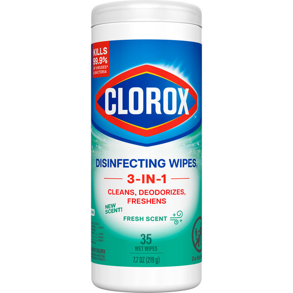 Clorox Disinfecting Wipes, Bleach Free Cleaning Wipes, Fresh Scent