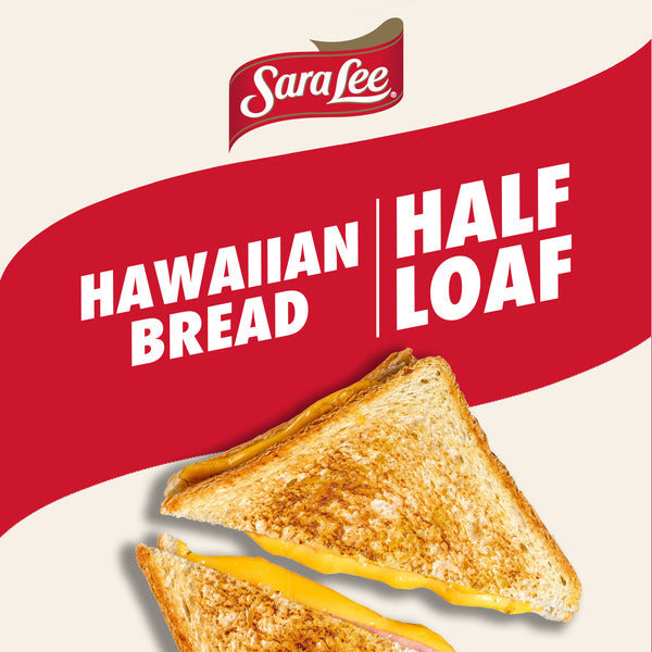 Sara Lee Hawaiian, Bread, Half Loaf, Sandwich Bread, 12 oz