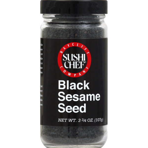 Sushi Chef Sesame Seed, Black DestGlow