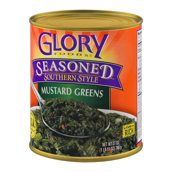 Glory Foods Seasoned Southern Style Mustard Greens