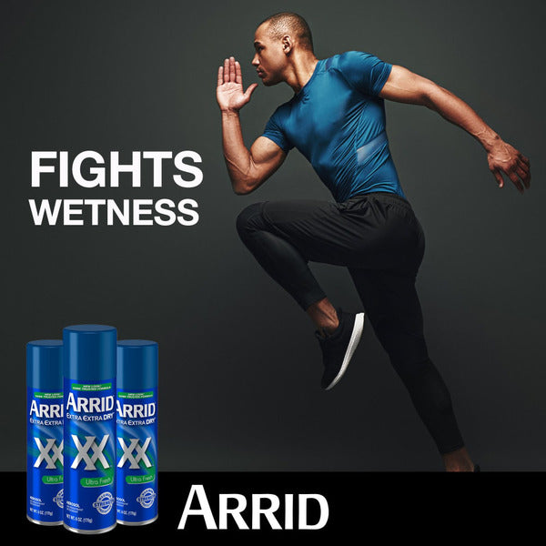 Arrid Xx Extra Extra Dry Ultra Clear Aerosol Antiperspirant Deodorant