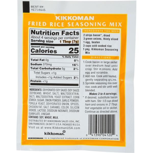 Kikkoman Fried Rice Seasoning Mix