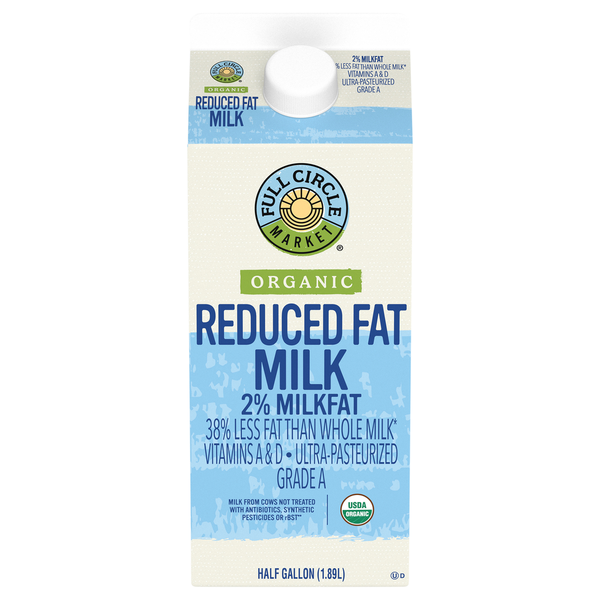 Full Circle Organic 2% Reduced Fat Milk