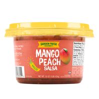 Garden Fresh Gourmet Mango Peach Salsa️ DestGlow