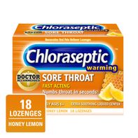 Chloraseptic Sore Throat Lozenges Warming with Rea...
️