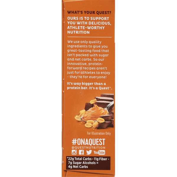 Quest Protein Bar, Chocolate Peanut Butter