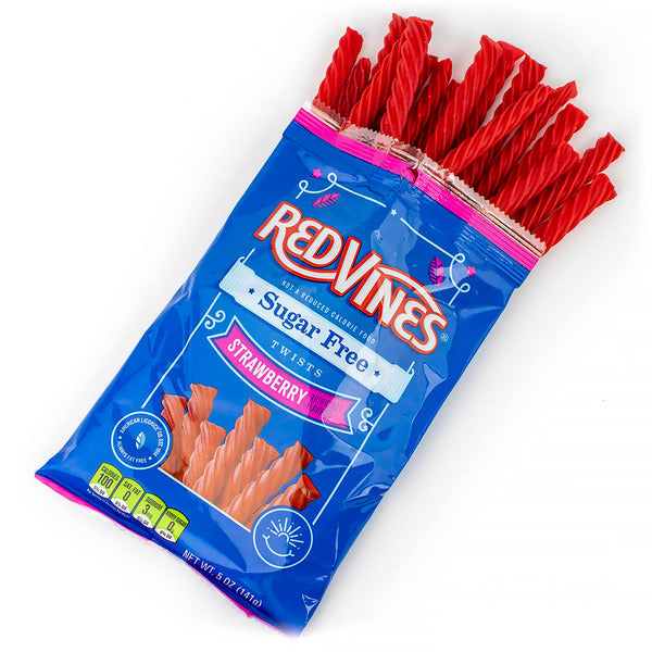 Red Vines Sugar Free Twists, Strawberry Licorice Candy
