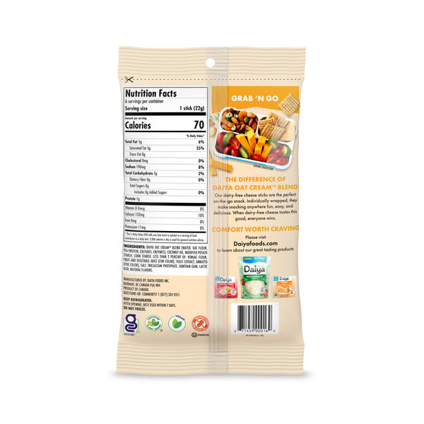 Daiya Dairy Free Cheddar Cheese Sticks