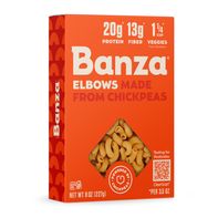 Banza Elbows Pasta, Gluten Free, High Protein, Low...
️ DestGlow