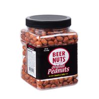 BEER NUTS Brand Snacks Original Peanuts Jar️