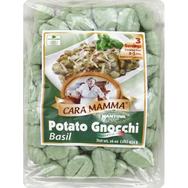 Mantova Gnocchi, Potato, Basil