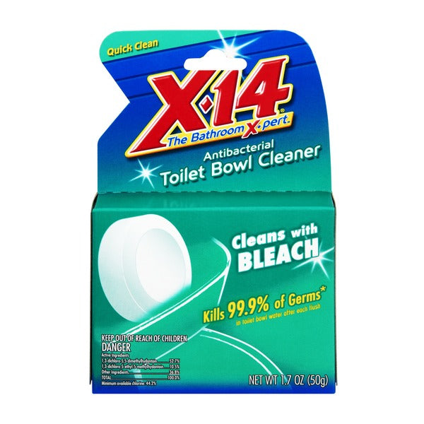 X-14 Automatic Toilet Bowl Cleaner, with Bleach