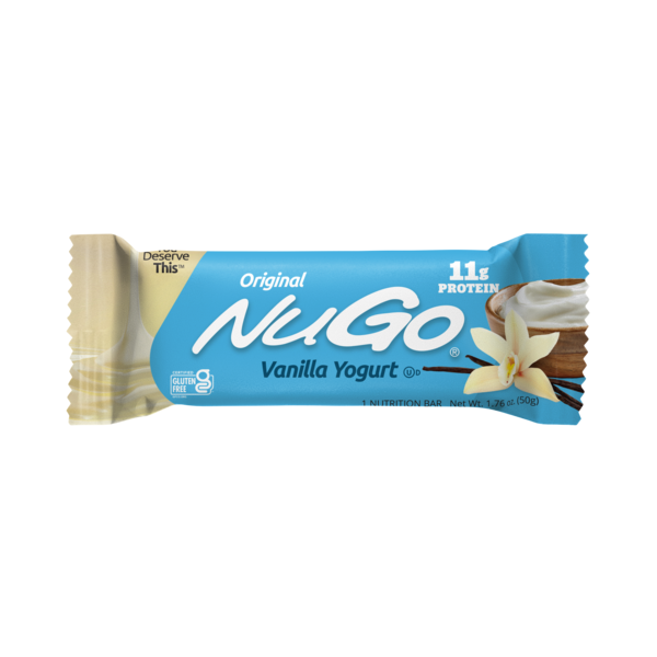 NuGo Original Vanilla Yogurt, Gluten Free, Protein Bar