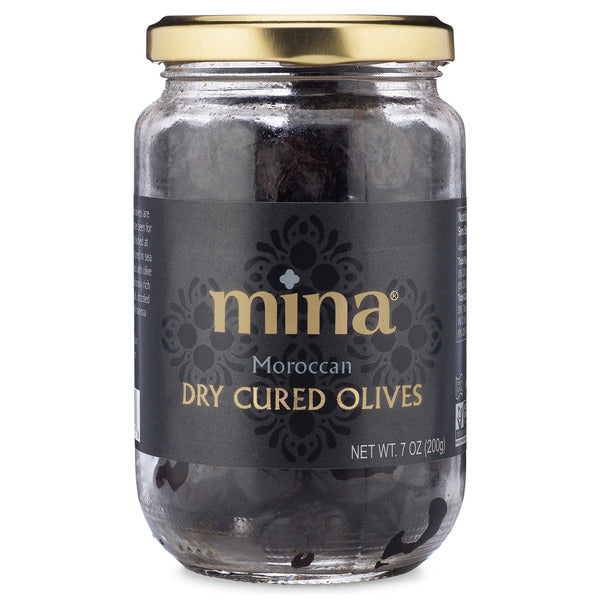 Mina Dry Cured, Black Beldi Olives