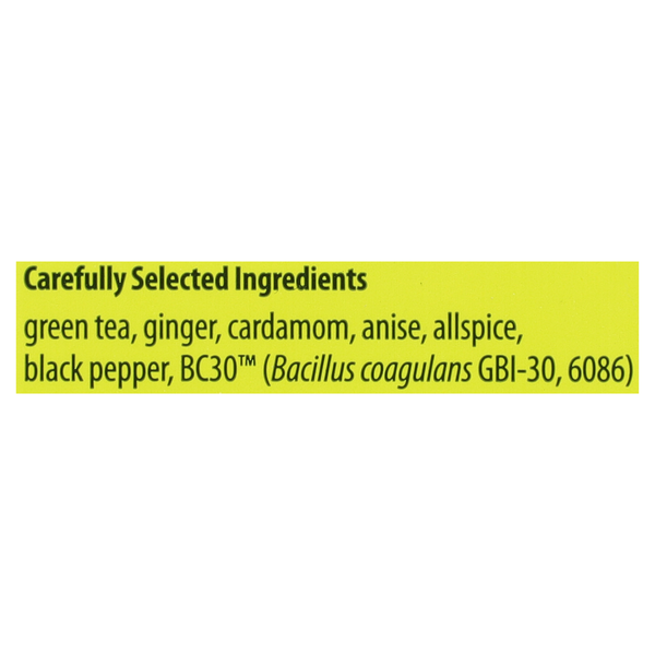Bigelow Green Tea with Ginger plus Probiotics