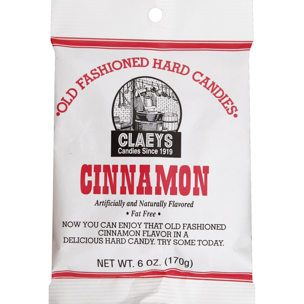 Claeys Candy Hard Candies, Old Fashioned, Cinnamon