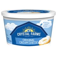 Crystal Farms Cream Cheese, Original️