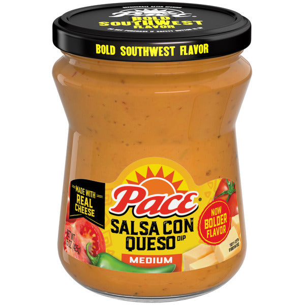 Pace Medium Salsa con Queso Dip