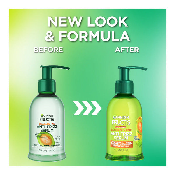 Garnier Anti-Frizz Serum for Frizzy, Dry Hair, DestGlow