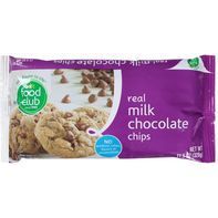 Food Club Milk Chocolate Chips, Real️