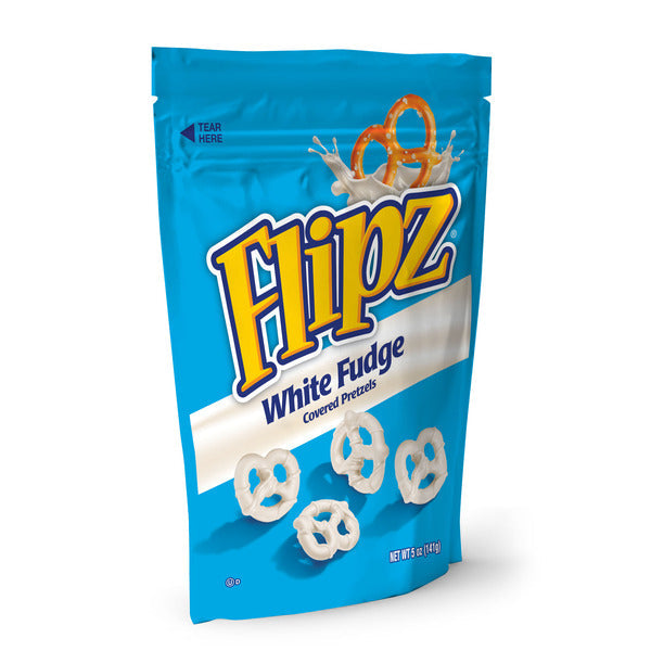 Flipz White Fudge Covered Pretzels