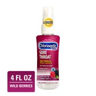 Chloraseptic Sore Throat Spray Max Strength Wild B...
️