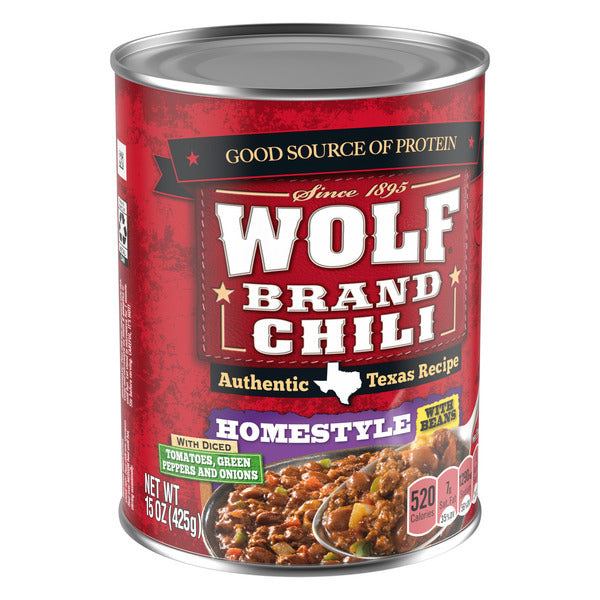 Wolf Brand Chili Homestyle Chili With Beans