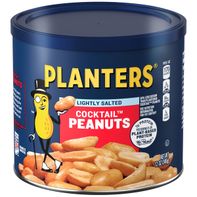 Planters Lightly Salted Cocktail Peanuts, 12 OZ️