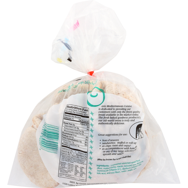 Oasis Classic Cuisine Pita Bread