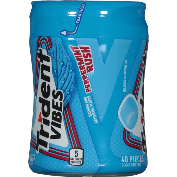 Trident Sugar Free Peppermint Rush Gum